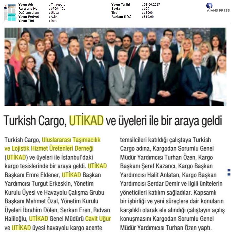 Timreport - Turkish Cargo