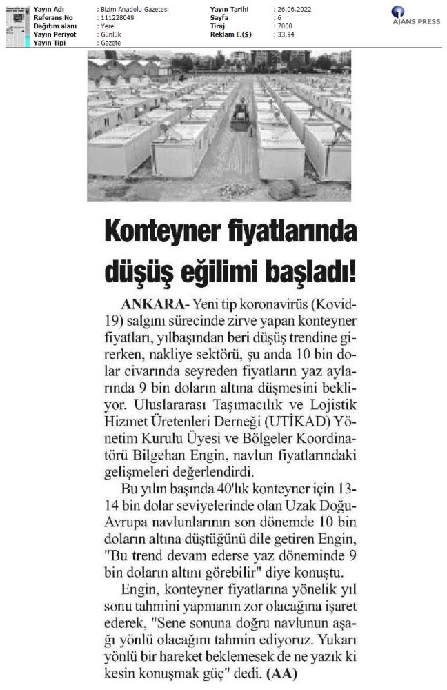 Bizim Anadolu Gazetesi