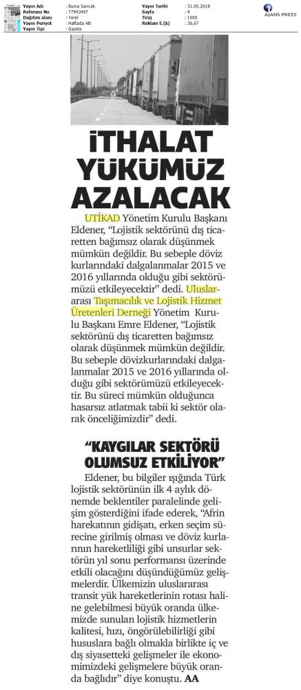 Bursa Sancak Gazetesi