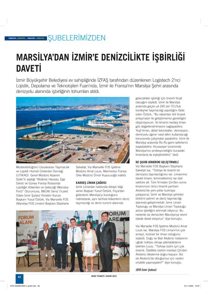 Deniz Ticareti Dergisi