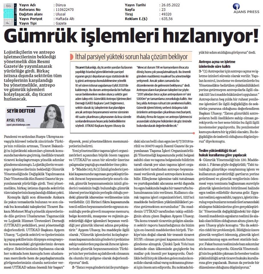 Dünya Gazetesi