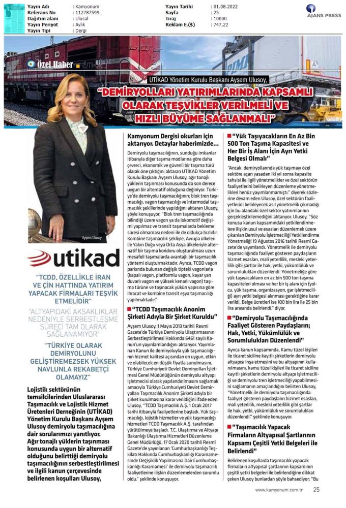 Kamyonum Dergisi