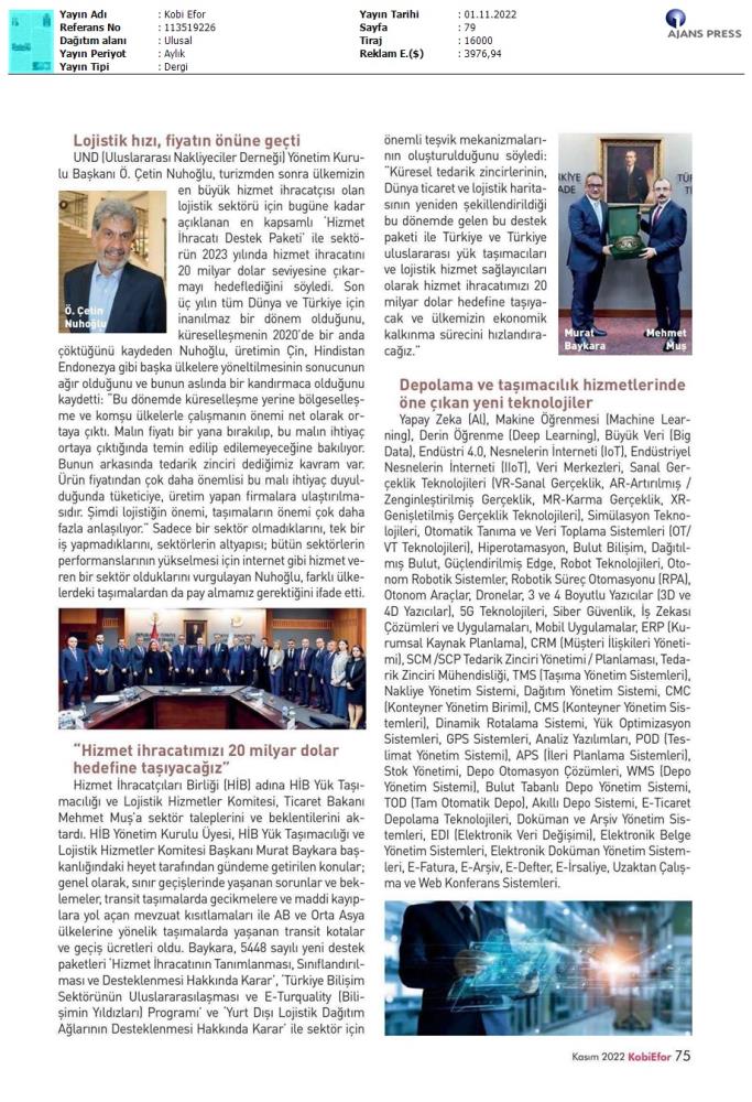 Kobi Efor Dergisi