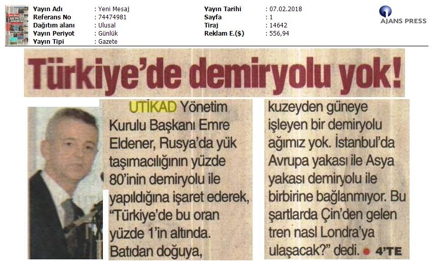 Yeni Mesaj Gazetesi