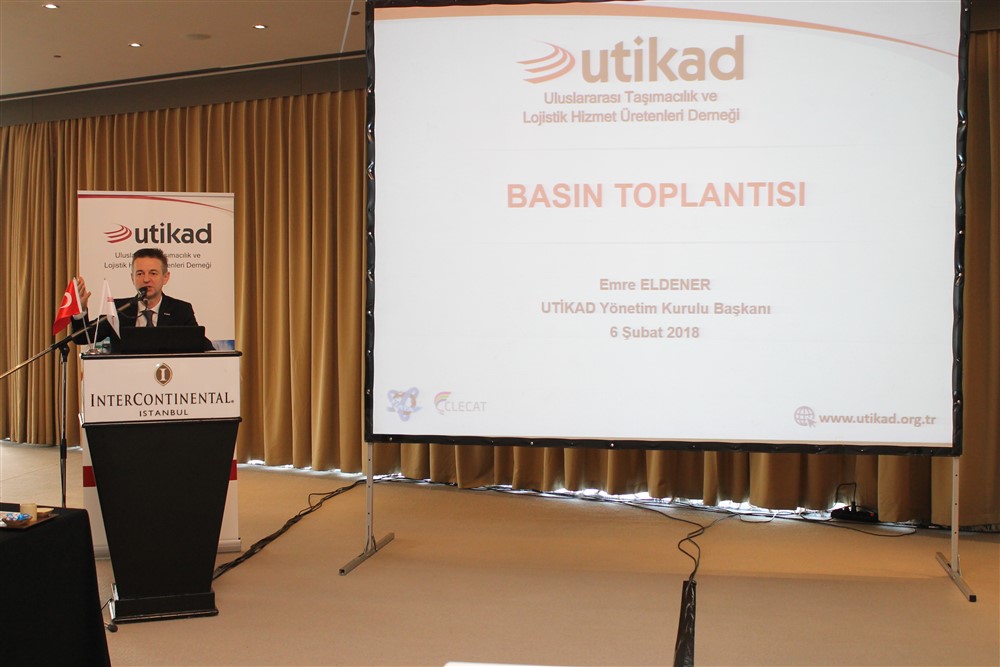 UTİKAD Basın Toplantısı 06.02.2018