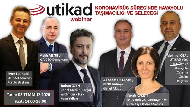 UTİKAD Uluslararası Havayolu Taşımacılığı Webinarı Yarın!