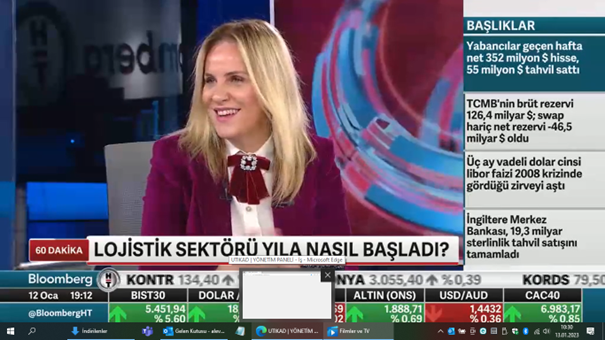 Ayşem Ulusoy Bloomberg HT 12.01.2023