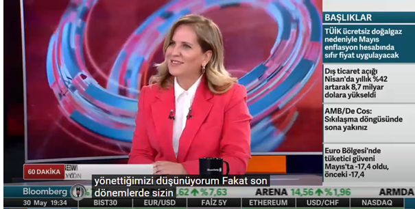 Ayşem Ulusoy Bloomberg HT 30.05.2023