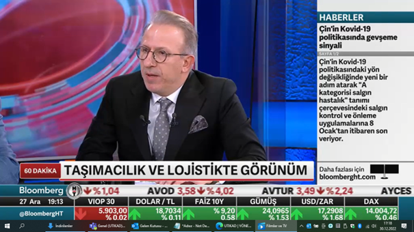 Barış Dillioğlu Bloomberg HT 60 Dakika 27.12.2022