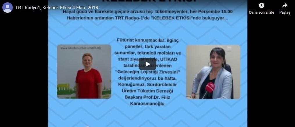 Geleceğin Lojistiği Zirvesi-TRT Radyo1-Kelebek Etkisi 