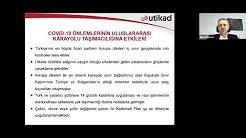 UTİKAD WEBINAR / COVID-19 ve Lojistik / 31.03.2020