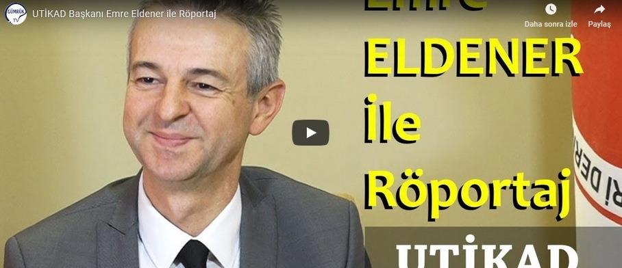 UTİKAD Yönetim Kurulu Başkanı Emre Eldener Gümrük Tv Röportajı