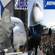 BOEING VE AIRBUSTAN SİPARİŞ ŞOV