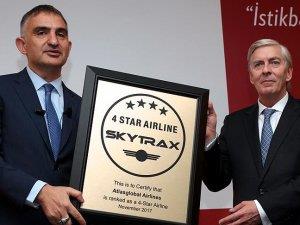 ATLASGLOBAL, SKYTRAX'TAN '4 YILDIZLI HAVAYOLU ÖDÜLÜ'NÜ ALDI