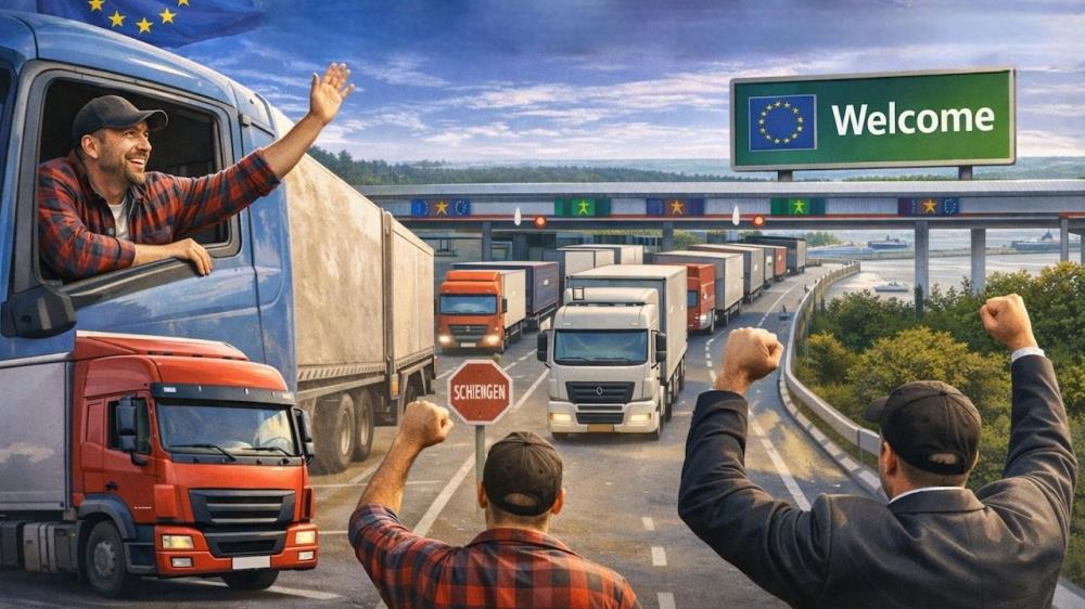 AVRUPA KOMİSYONU'NDAN LOJİSTİK SEKTÖRÜNÜ RAHATLATACAK SCHENGEN ADIMI