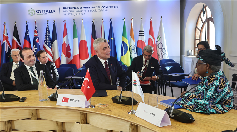 BAKAN BOLAT'TAN G7 ÜLKELERİ TİCARET BAKANLARI TOPLANTISI'NDA YOĞUN DİPLOMASİ TRAFİĞİ