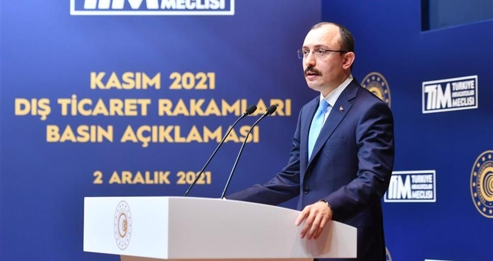 BAKAN MUŞ KASIM AYI DIŞ TİCARET RAKAMLARINI AÇIKLADI