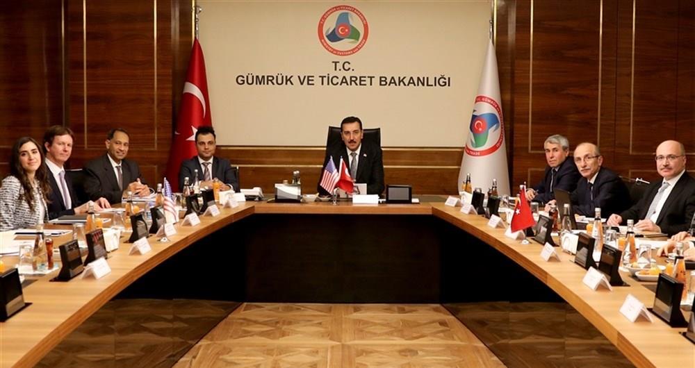 BAKAN TÜFENKCİ, ABD TİCARET ODASI BAŞKAN YARDIMCISI CHOKSY’İ KABUL ETTİ