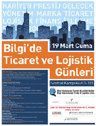 TİCARET VE LOJİSTİK GÜNLERİ 19 MARTTA