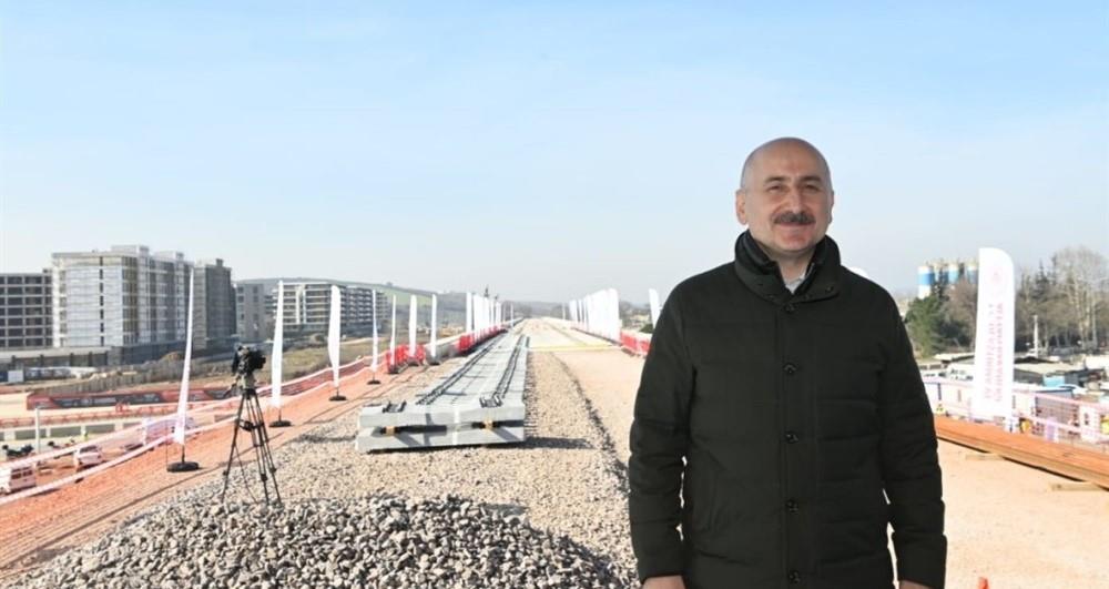 BURSA HIZLI TREN HATTINDA TÜNEL ÇALIŞMALARI HIZLA DEVAM EDİYOR