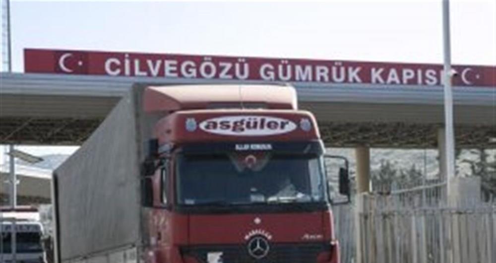 CİLVEGÖZÜ SINIR KAPISI'NDAN 70 BİN TIR GEÇTİ