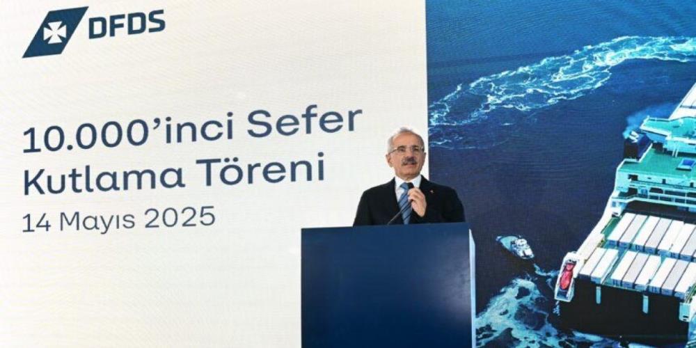 DFDS 10 BİNİNCİ SEFERİNE ÇIKTI