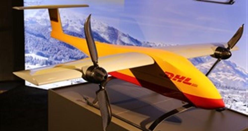 DHL, DRONE İLE TIBBİ MALZEME TAŞIYOR