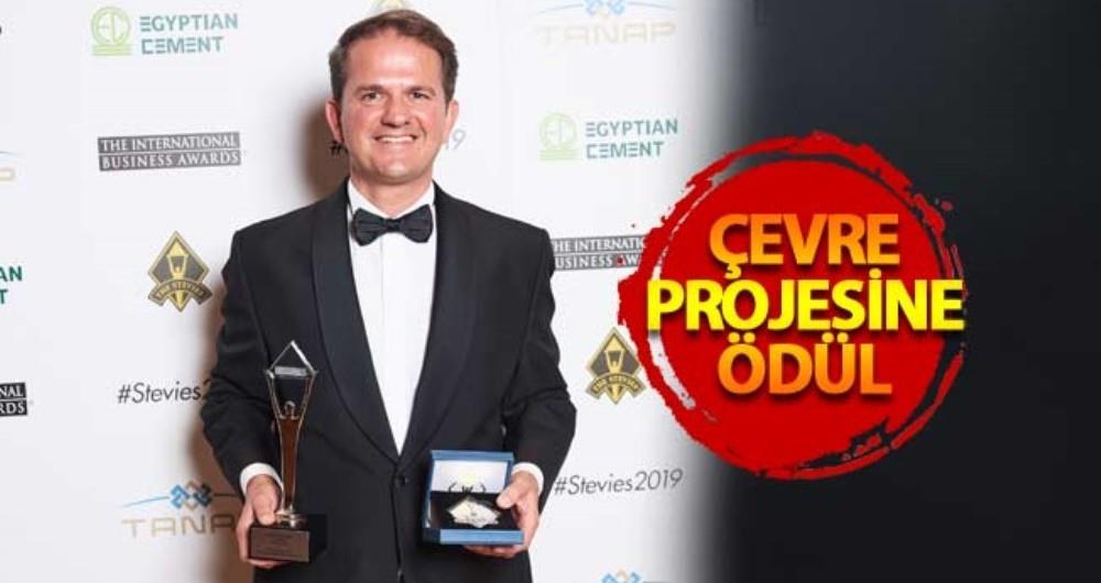 DP WORLD ÇEVRE PROJESİYLE GÜMÜŞ STEVIE ALDI