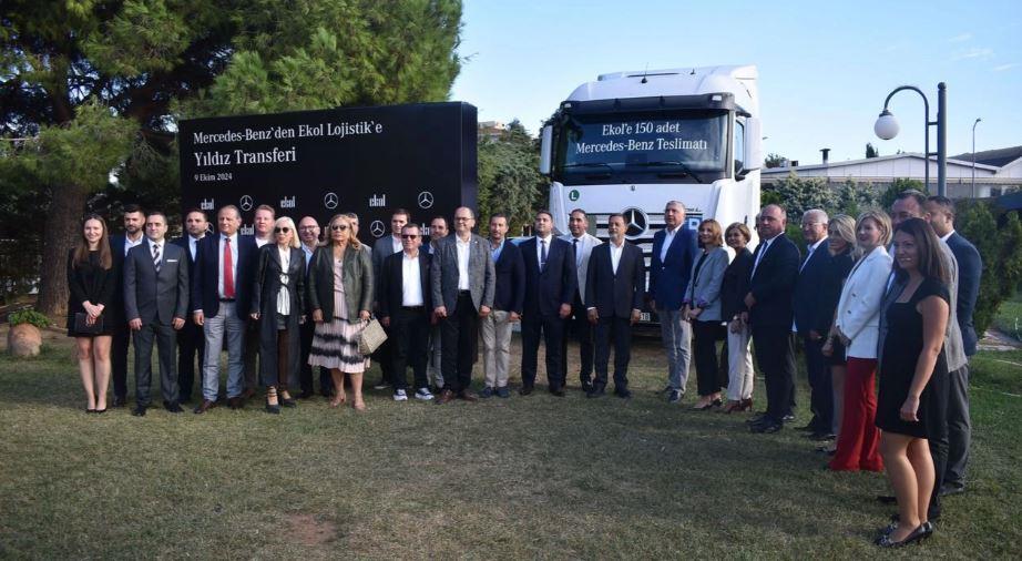 EKOL LOJİSTİK, FİLODAKİ MERCEDES SAYISINI 1000'E ÇIKARDI