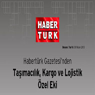 TÜRKİYE’NİN LOKOMOTİF SEKTÖRÜ, HABERTÜRK  GAZETESİ “TAŞIMACILIK, KARGO VE LOJİSTİK ÖZEL EKLERİ”NDE BULUŞUYOR