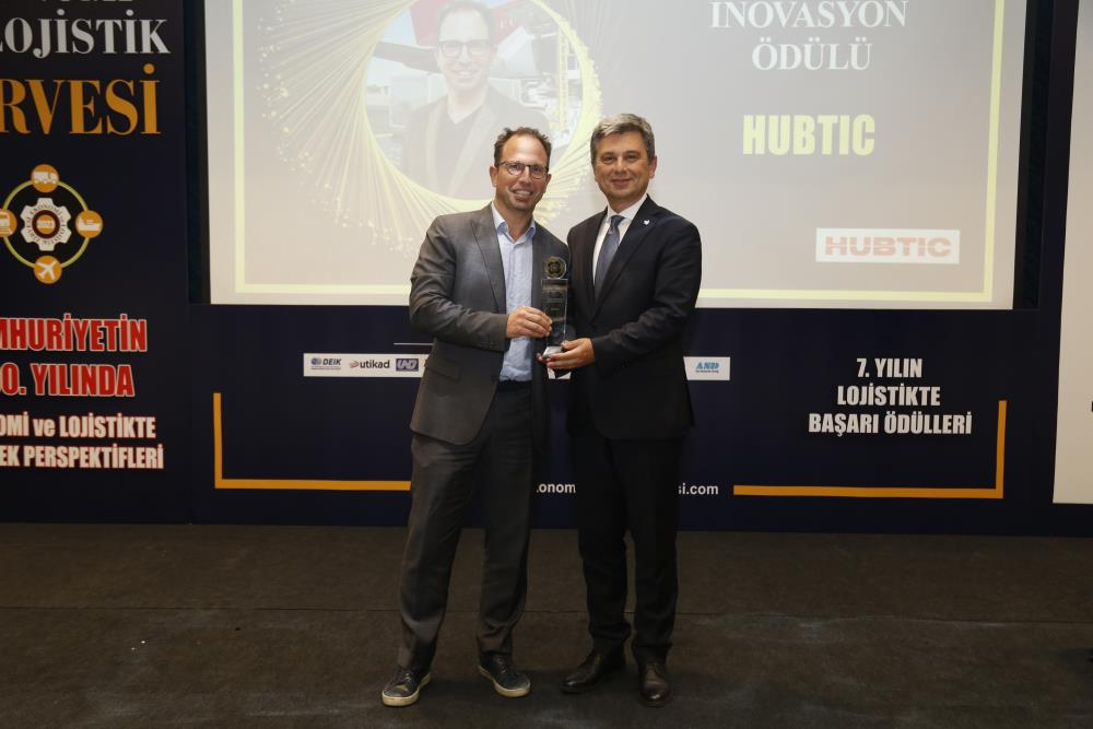 HUBTIC’E YILIN LOJİSTİKTE İNOVASYON ÖDÜLÜ