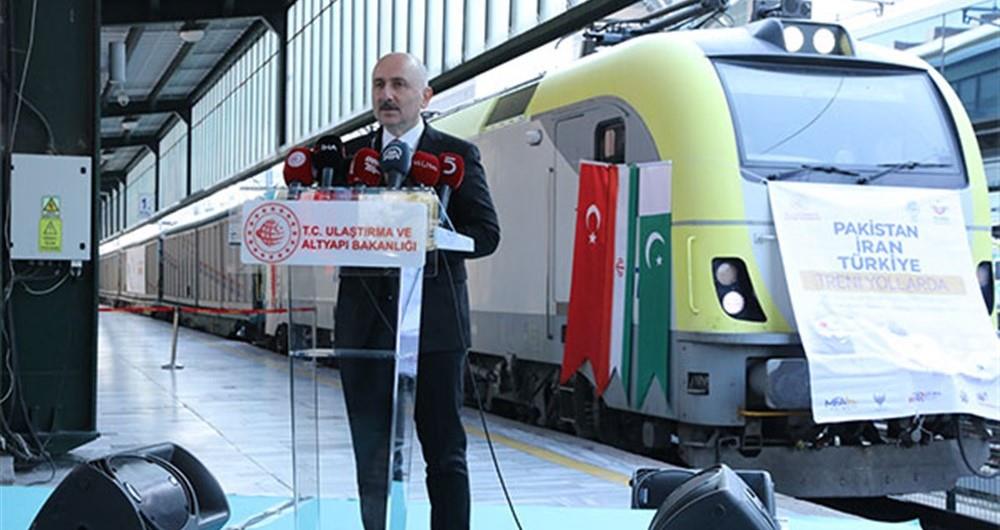 İSLAMABAD-TAHRAN-İSTANBUL HATTINDAN 2. YÜK TRENİ TÜRKİYE'YE ULAŞTI