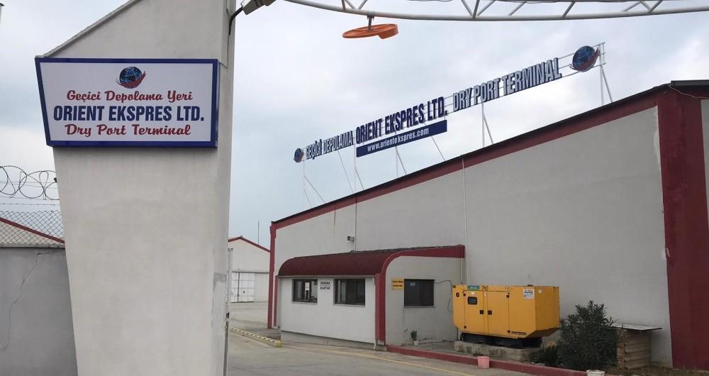 ORIENT EKSPRES'İN DRY PORT TERMİNALİ HİZMETE GİRDİ