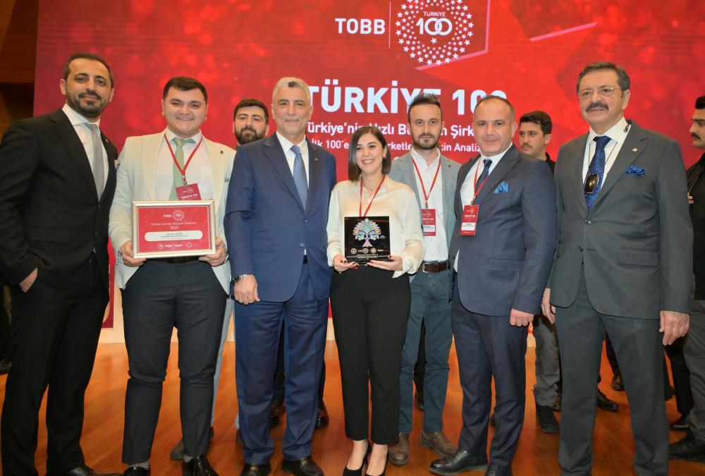 ORİGİN LOJİSTİK, TOBB'UN EN HIZLI BÜYÜYEN 100 ŞİRKETİ ARASINDA DÖRDÜNCÜ KEZ YER ALDI!