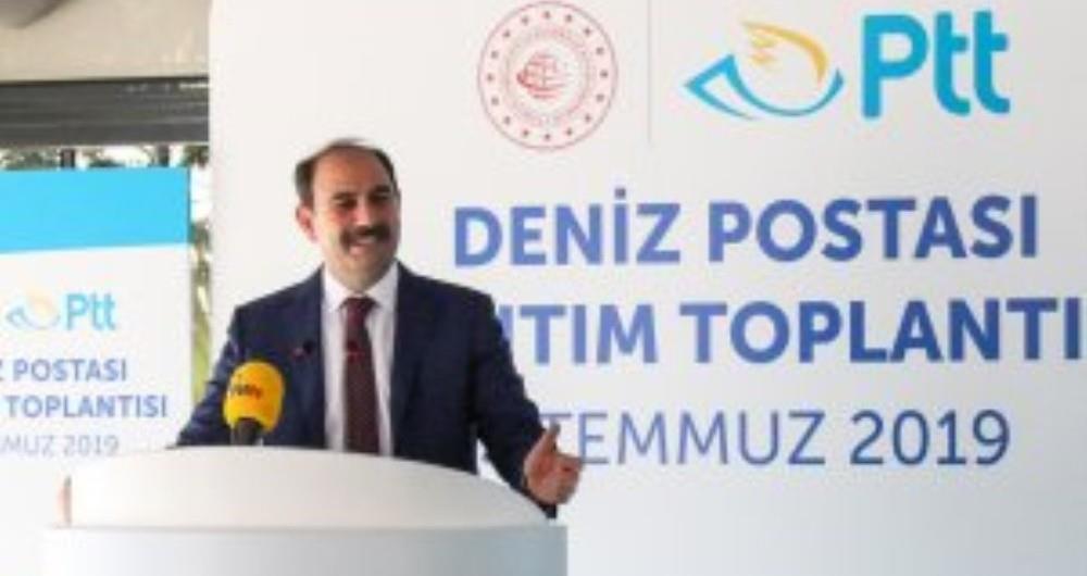 PTT'NİN DENİZ POSTASI HİZMETİ İSTANBUL'DA SUNULMAYA BAŞLANDI