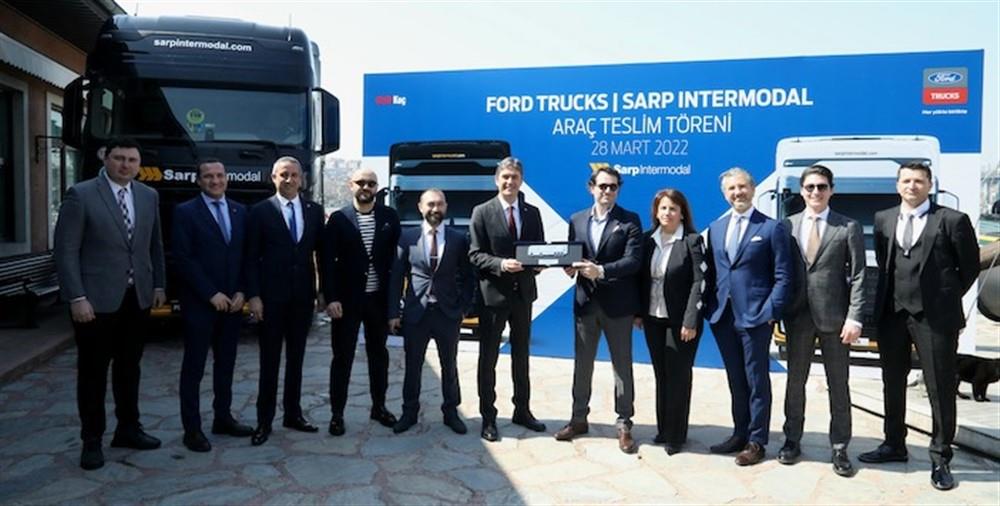 SARP INTERMODAL, FİLOSUNU 20 ADET FORD TRUCKS F-MAX İLE GÜÇLENDİRDİ