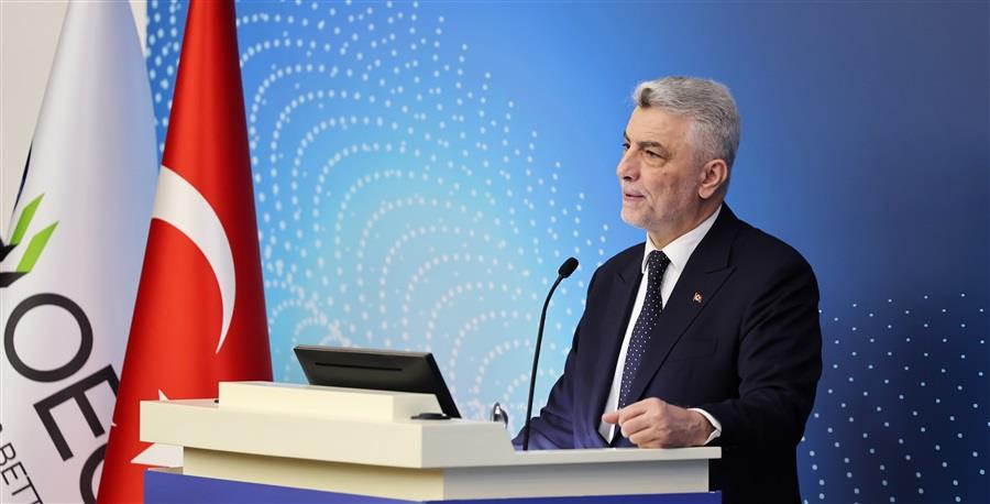 TİCARET BAKAN BOLAT, OECD YÜKSELEN PAZARLAR FORUMU'NUN AÇILIŞINDA KONUŞTU