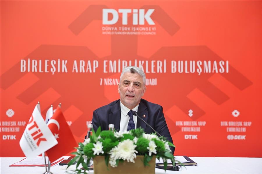 TİCARET BAKANI BOLAT, BİRLEŞİK ARAP EMİRLİKLERİ'NDE İŞ İNSANLARIYLA BULUŞTU