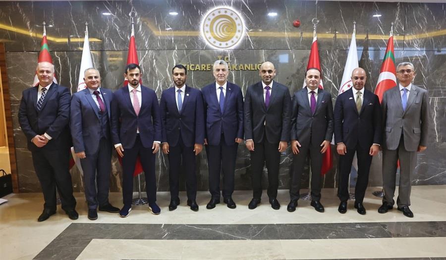 TİCARET BAKANI BOLAT, DUBAİ İŞ İNSANLARI HEYETİYLE BİR ARAYA GELDİ