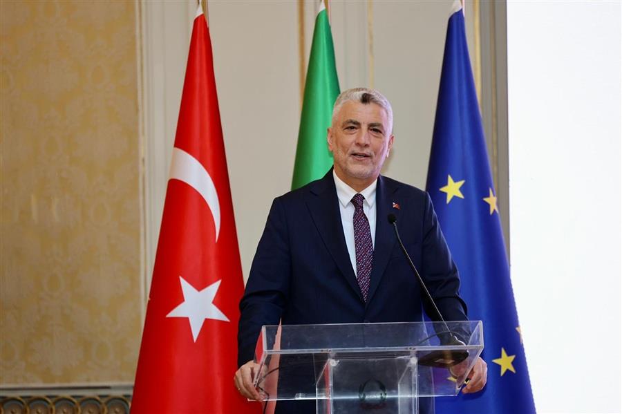 TİCARET BAKANI BOLAT TÜRKİYE-İTALYA BUSİNESS FORUM'UN KAPANIŞINDA KONUŞTU
