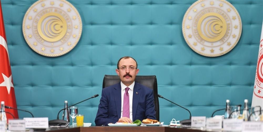 TİCARET BAKANI MUŞ, AB ÜYESİ ÜLKELERİN BÜYÜKELÇİLERİYLE ÇALIŞMA KAHVALTISINDA BİR ARAYA GELDİ