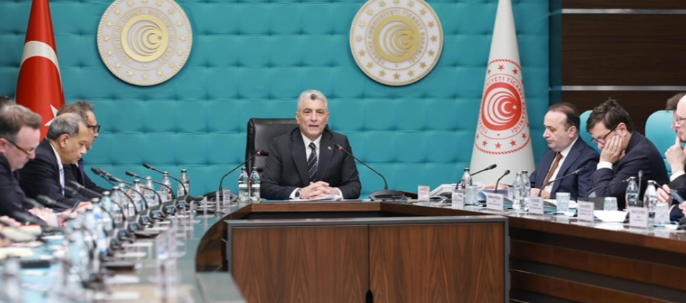 TİCARET BAKANI ÖMER BOLAT ABD TİCARET ODASI HEYETİYLE GÖRÜŞTÜ