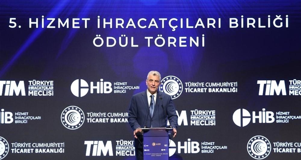 TİCARET BAKANI ÖMER BOLAT, HİZMET İHRACATÇILARI BULUŞMASI'NDA KONUŞTU