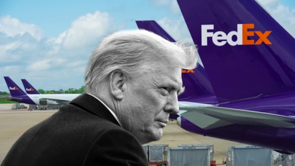 TRUMP'IN EK VERGİLERİNE İLK DAVA: FEDEX, TAM İADE İSTEDİ!