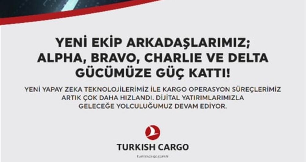 TURKISH CARGO, DÖRT YENİ YAPAY ZEKA ROBOTUNU TANITTI