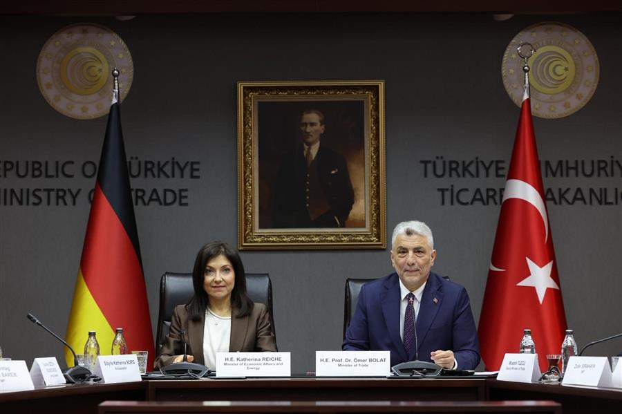 TÜRKİYE-ALMANYA JETCO 6. DÖNEM TOPLANTISI ANKARA'DA GERÇEKLEŞTİRİLDİ