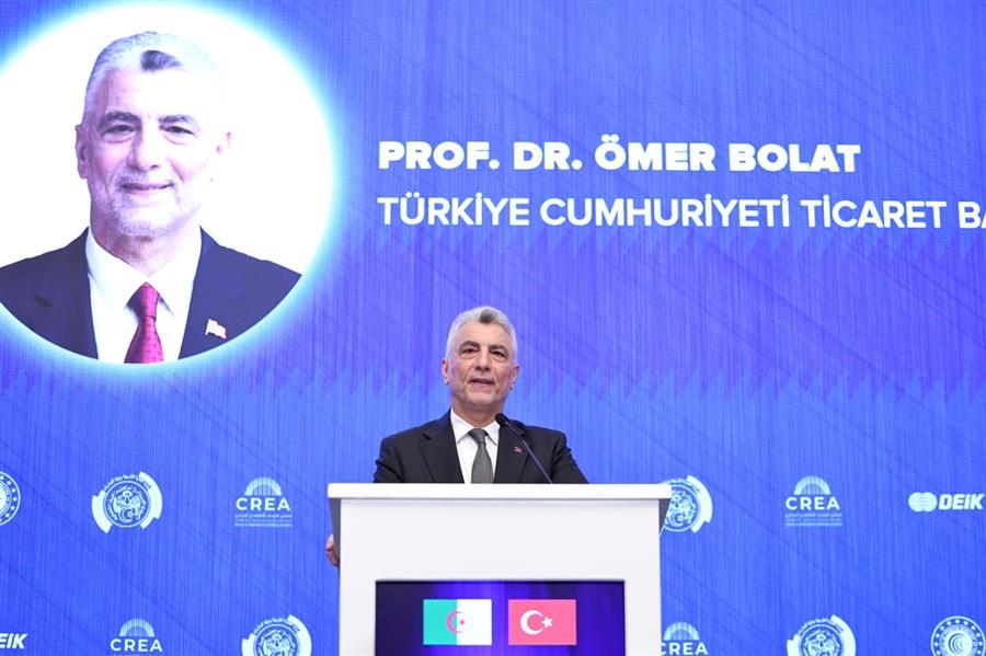 TÜRKİYE-CEZAYİR İŞ FORUMU ANKARA'DA GERÇEKLEŞTİRİLDİ