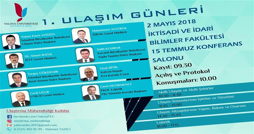 UTİKAD ‘1. ULAŞIM GÜNLERİ’NE KATILIYOR