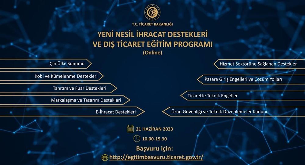 YENİ NESİL İHRACAT DESTEKLERİ VE DIŞ TİCARET EĞİTİM PROGRAMI